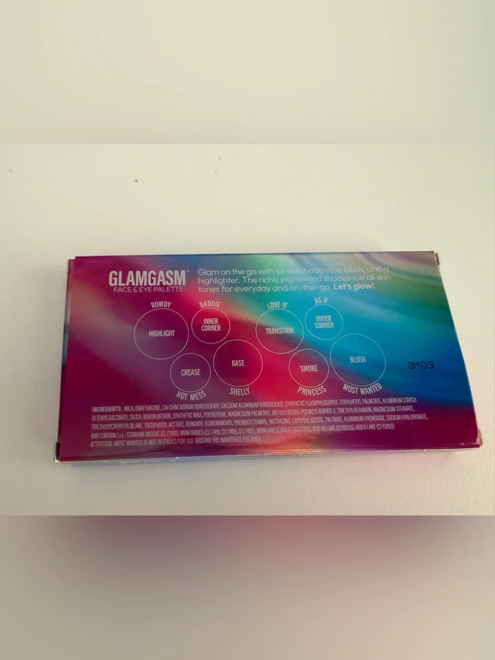Formula Z Glamgasm Pro Artistry Face & Eye Pallet